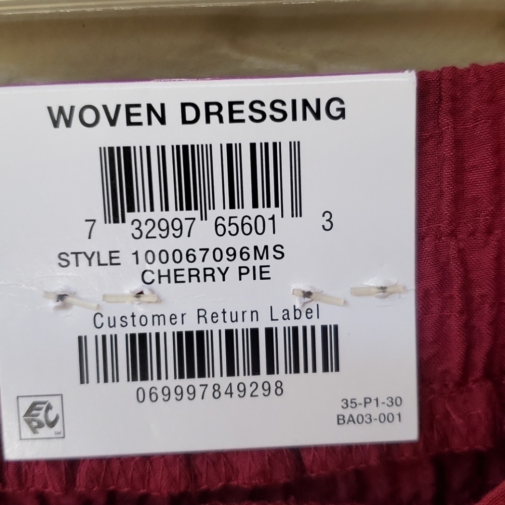 Jm Collection Side-Button Textured Capris XXL - Picture 4 of 7